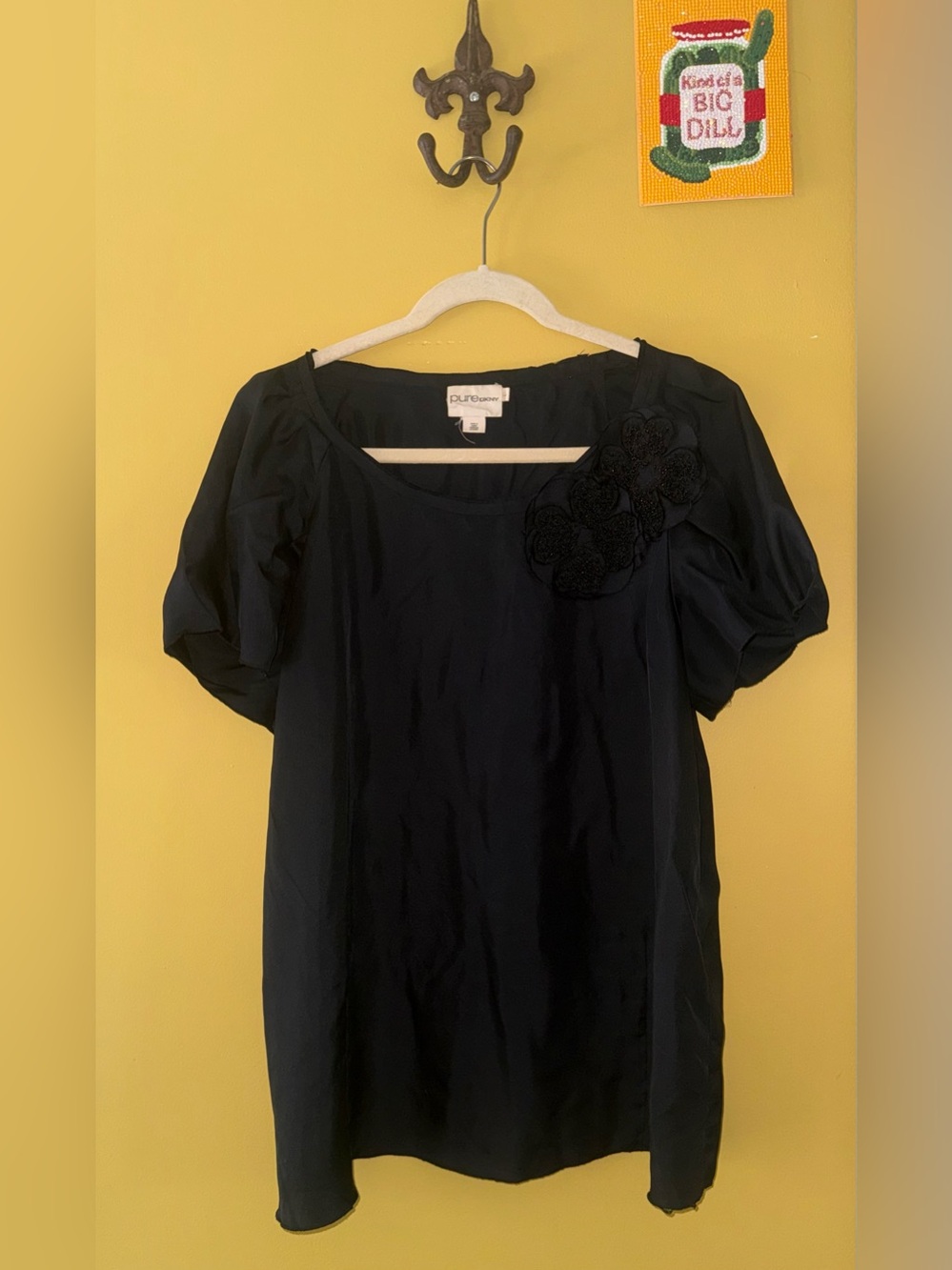 pure DKNY Silk Top